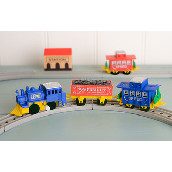 Miniature Wind-up Train & Track Set