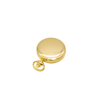 Gold Plated Pocket Compass