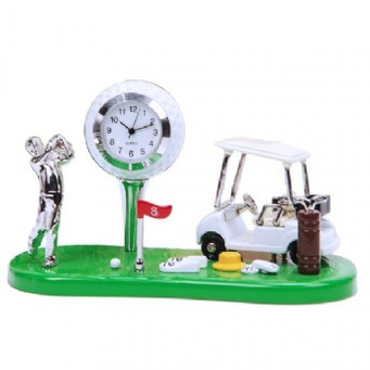 Golf Scene Clock