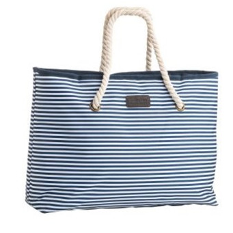 Breton Style Insulated Shoulder Tote Bag