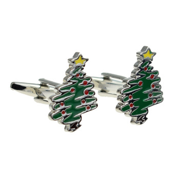 Christmas Tree Cufflinks