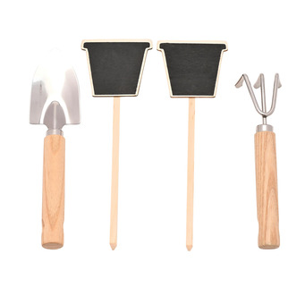 Child's Mini Tote Bag with Garden Tools