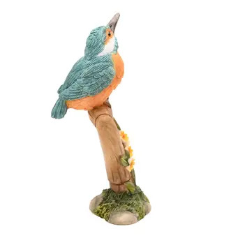 Kingfisher on a Spade