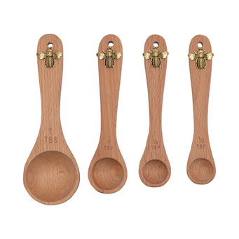 Set of Four Bumble Bee Measuring Spoons