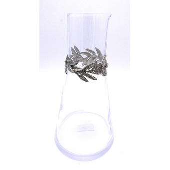 Olive Oil Jug with applied Olive Branches
