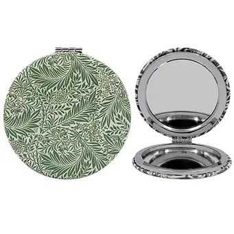 William Morris Design Compact Mirror - Larkspur Design 