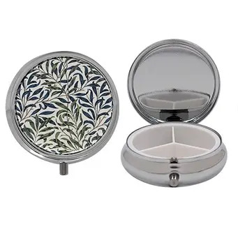 William Morris Design Pill Box - Willow Bough Design