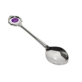Teaspoon - Silverplated with The Queens Platinum Jubilee Emblem