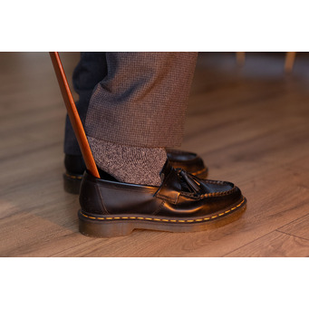 Cognac Leather Shoe Horn