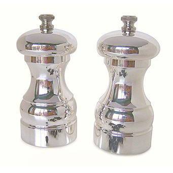 Hallmarked Silver Capstan 4in Pepper Mill