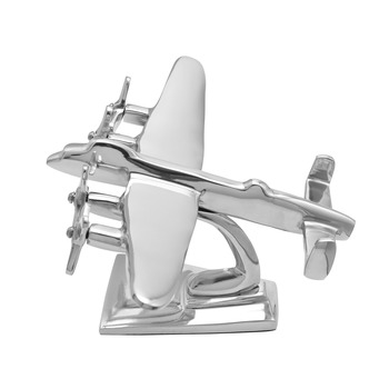 Lancaster Bomber 6in Desk Sculpture