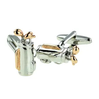 Two Tone Golf  Cufflinks