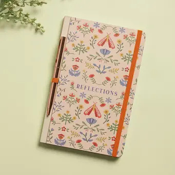 Botanical Blooms Notebook and Pen Set