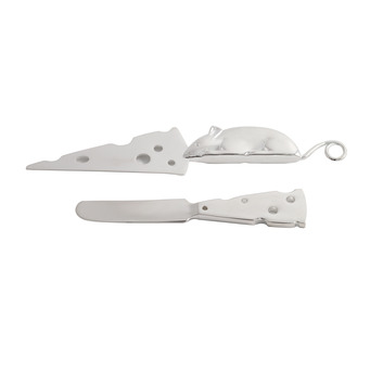 'Mouse' Cheese & Butter Knife Set 