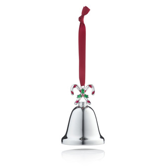 Bell with Candy Cane Christmas Tree Decoration