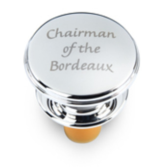 Witty Wine Bottle Stopper - Chairman of the Bordeaux