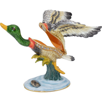 Flying Mallard Duck 