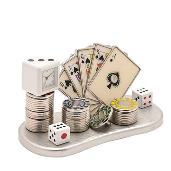 Casino Miniature Clock