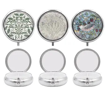 William Morris Design Pill Boxes 3 Designs 