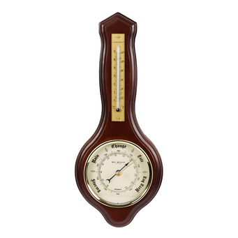 Classic Barometer and Thermometer 