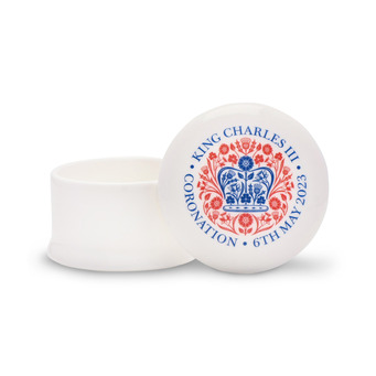 Coronation Ceramic Trinket Box