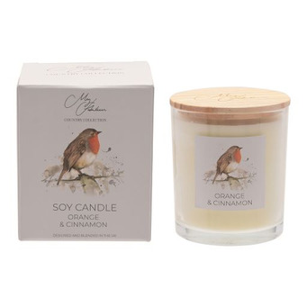 Countryside Fragrant Candle - Orange and Cinnamon