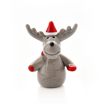 Miniature Christmas Happy Reindeer