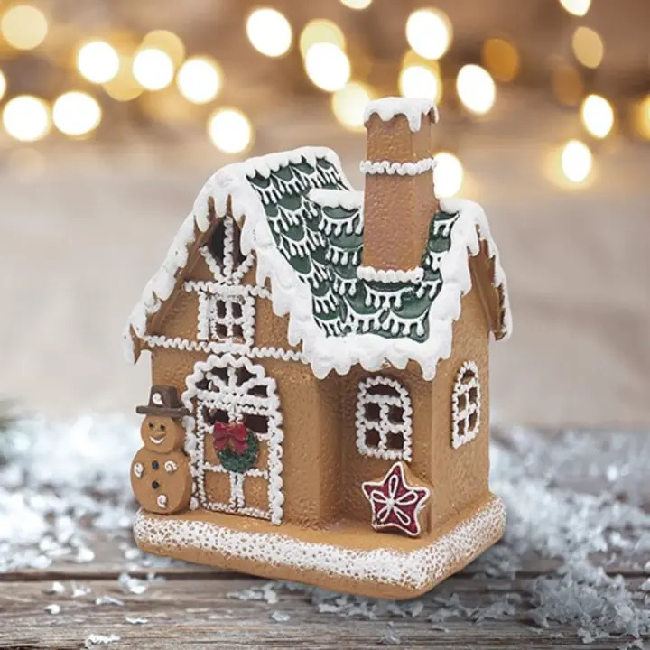 Christmas LED Gingerbread House Large
