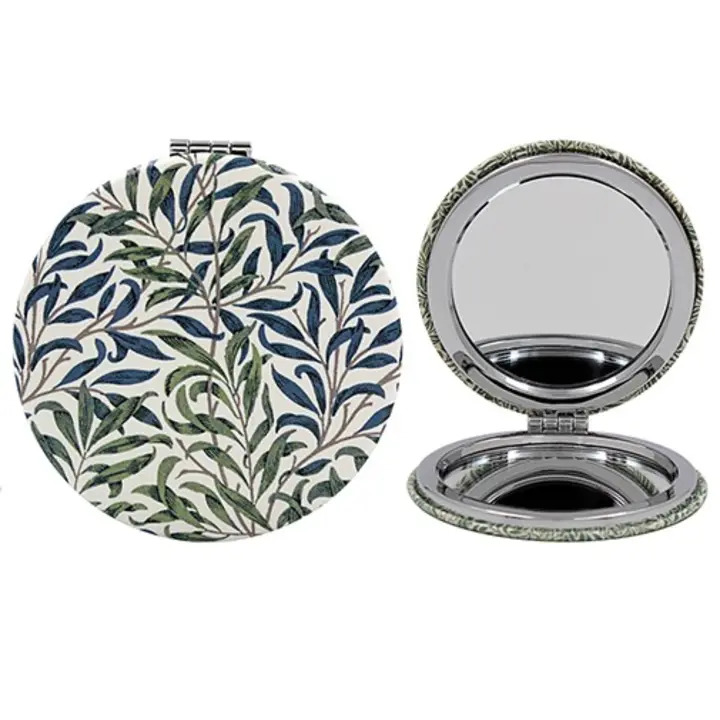 William Morris Design Compact Mirror - Willow Bough Design 