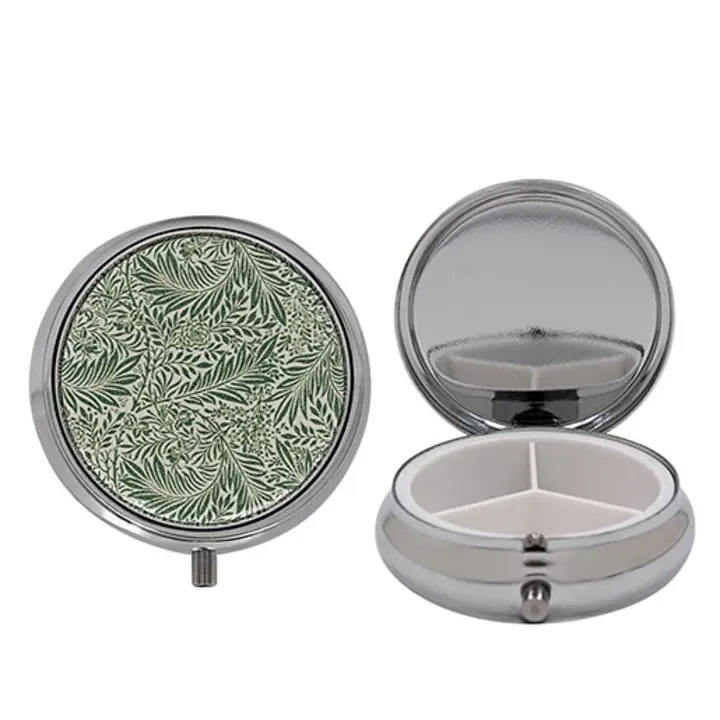 William Morris Design Pill Box - Larkspur Design