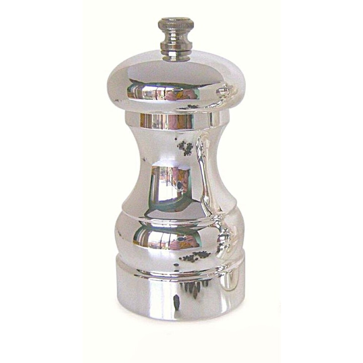 Hallmarked Silver Capstan 4in Salt Mill