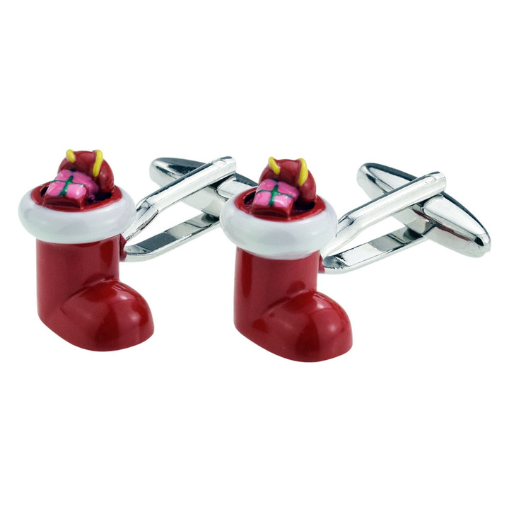 Christmas Stocking Cufflinks