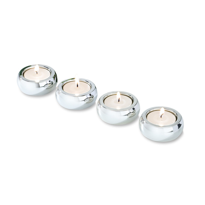 Set of Four Luxury Tea Light Holders 