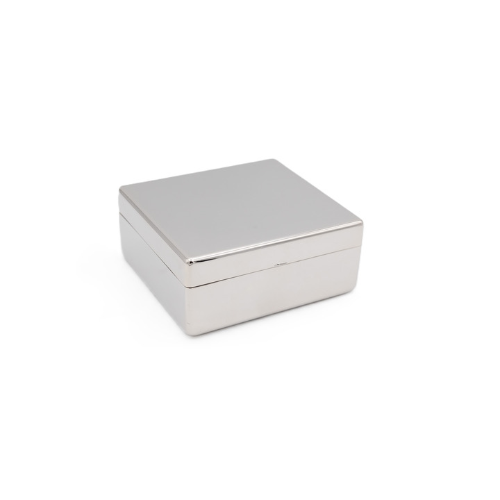 Plain Rectangular Hinged Trinket Box