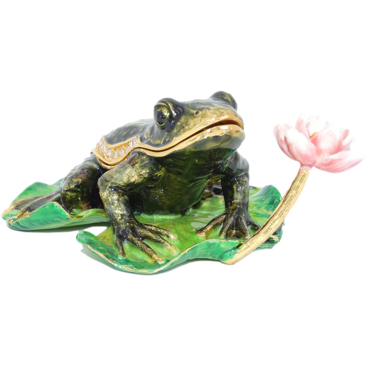 Frog on a Lily Pad Box 
