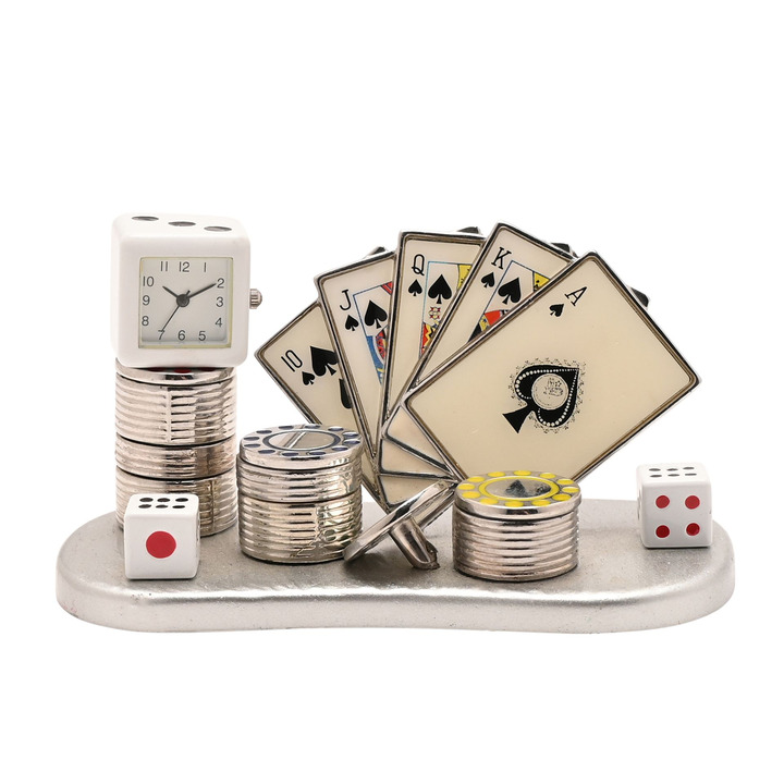 Casino Miniature Clock
