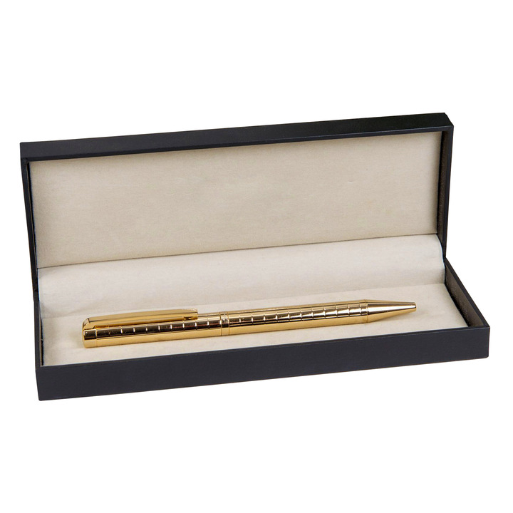 Titanium Gold Finish Ballpoint Pen