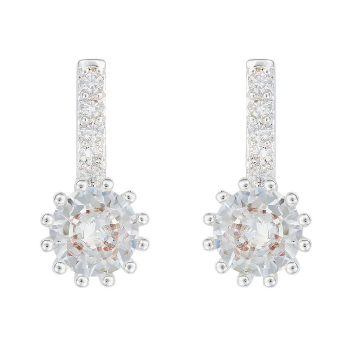 Radiant Crystal Drop Earrings