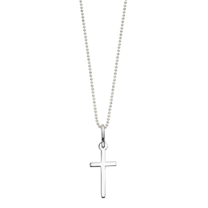 Hallmarked Silver Cross on Chain 